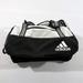 Adidas Bags | Adidas Squad Iv Duffel Unisex Logo Bag Athlete Gym School White/Black Nwot | Color: White | Size: Os