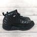 Nike Shoes | Nike Boys Air Jordan 12 Utility Ps Dm5205-006 Black Basketball Shoes Size 3y | Color: Black | Size: 3bb