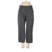 Eddie Bauer Active Pants - Mid/Reg Rise: Gray Activewear - Women's Size 4