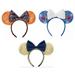 Disney Accessories | Disney | Set Of 3 Minnie Ears Headbands | Color: Gold/Orange | Size: Os