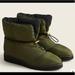 J. Crew Shoes | Jcrew Elsa Puffer Boot With Primaloft | Color: Green | Size: 8