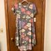 Lularoe Dresses | Lularoe S Carly #624 | Color: Gray/Yellow | Size: S