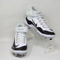 Nike Shoes | Nike Alpha Huarache Elite 4 Mid Cleats Black White Fd2744-101 Mens Size 7 New | Color: Black/White | Size: 7