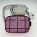 Coach Bags | Coach Mini Jamie Camera Bag With Plaid Print | Color: Purple | Size: Os