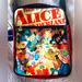 Disney Bags | Alice In Wonderland Vintage Book Bag With Adjustable Straps. | Color: Black/Red | Size: Os