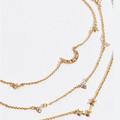 Free People Jewelry | Free People Give Me Away 14kt Gold Plated Necklaces | Color: Gold | Size: Os