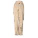 J.Crew Factory Store Khaki Pant: Tan Solid Bottoms - Women's Size 8