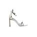 Via Spiga Heels: Silver Shoes - Women's Size 8