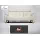 Himolla Designer Dreisitzer Creme Leder Couch Sofa Wohnen Sitz