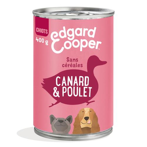 Edgard & Cooper Puppy sans céréales 400 g pour chiot - canard, poulet