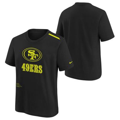 San Francisco 49ers Volt T-Shirt - Schwarz - Jugendliche Image