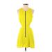 Naven Casual Dress - A-Line: Yellow Dresses - Women's Size 2