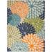 Nourison Aloha Floral Modern, Indoor/Outdoor Area Rug