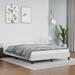 vidaXL Bed Frame with Headboard Platform Bed Base for Bedroom Faux Leather