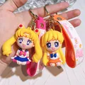 Sailor Moon Keychian Anime Figure Butter Porte-clés pendentif pour sac de couple porte-clés de