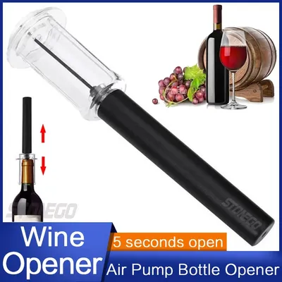 Tire-bouchon à pression d'air de type illac outils d'ouverture de bouteille de vin décapsuleur de