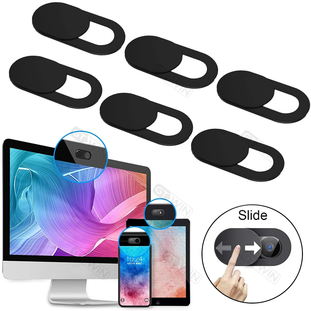 5/10 pièces Webcam couverture tablette ordinateur portable caméra couvre curseur téléphone portable anti-espion pour iPad PC Macbook tablette lentilles autocollant de confidentialité