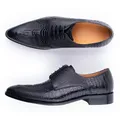 Chaussures Derby personnalisées pour hommes Oxfords en cuir véritable robe de soirée pour hommes