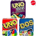 Mattel UNO DOS FLIP! Boîte de 18 cartes à jouer pour toute la famille jouet amusant pour enfant