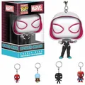 Batteries KO Pop SPIDER-GWEN Spider-Man Peter Toe Mysterio Pocket Keychain Vinyl Action Figure