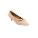 Women's The Declan Slip On Pump by Comfortview in Beige (Size 8 1/2 M)