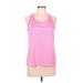 Adidas Active Tank Top: Pink Activewear - Women's Size Large