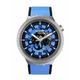 Swatch Azure Blue Daze, Blue, Modern