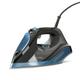 Black+Decker BXIR2801E - Dampfbügeleisen, 2800 W, Keramik, 180 g/min Dampfstoß, Dauerdampf bei 45 g/min, Selbstreinigungsfunktion, doppelter Antikalkfilter, automatische Abschaltung, blau, gold