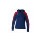 Erima Damen EVO STAR Kapuzenpullover (1072426), new navy/rot, 34