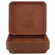 Home Garden Ornaments Set of 10 Square Plastic Plant Pot Saucers Extra Large Drip Trays Flower Indoor Outdoor Garden Planter Tray (34.2 cm x 34.2 cm, Terracotta)