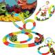 Dinoswift Soar with The Anti-Gravity Dinosaur Car,2024 New Ride Anti Gravity Car Track,Electric Climbing Changeable Track Light-Up Race Car,Children's Educational Toys,with Lights and Music. (96pcs)