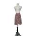 Anthropologie Skirts | By Anthropologie Brown Floral Faux Wrap Pull On Mini Skirt Size Xs | Color: Brown | Size: Xs