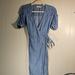 Madewell Dresses | Madewell Denim Wrap Dress | Color: Blue | Size: S