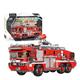 Technic Fire Engine Building Blocks Kit, 720 Pieces Water Tank Fire Truck Construction Set With minifigures, Technic Water Jet Fire Engine Model Building Kit, Compatible with LEGO