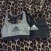 Adidas Intimates & Sleepwear | Nwot Adidas Sports Bra (Pair) | Color: Black/Gray | Size: Xs