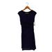 Nine West Dresses | Nine West Matte Jersey Royal Purple Knit Dress Sheath Womens New Sz S | Color: Purple | Size: S