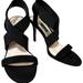 Nine West Shoes | Nine West Open Toe Womens Casual Slingback Sandals Size 8 Medium Workwear | Color: Black | Size: 8