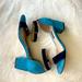 Nine West Shoes | Nine West Ankle Strap Sandals | Color: Blue | Size: 8