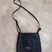 Nine West Bags | Nine West Crossbody, Faux Leather With Silver Zipper Accents | Color: Black/Silver | Size: Os