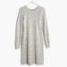 Madewell Dresses | Madewell Button-Back Sweater Dress In Donegal Grey | Color: Gray | Size: M