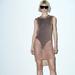 Zara Dresses | Nwt Metallic Thread Knit Tunic Bronze | Color: Gold/Tan | Size: S