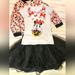 Disney Matching Sets | Disney Minnie Mouse Kids Tutu Couture 3pc Set Skirt, Satin Bomber Jacket & Shirt | Color: Black/Pink | Size: 7/8