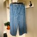 American Eagle Outfitters Pants & Jumpsuits | American Eagle Outfitters Wide Leg Pants | Color: Blue/White | Size: 6