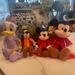 Disney Toys | Disney Collectors Plush Bundle Of 4 - Brand New With Tags | Color: Black/Red | Size: Osg