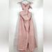 J. Crew Dresses | Nwt J.Crew Women's Pink Striped Sleeveless Midi A-Line Dress - Size 14 | Color: Pink | Size: 14