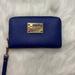 Michael Kors Bags | Michael Kors Est 1981 Wallet Royal Blue- Leather | Color: Blue | Size: Os