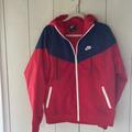 Nike Jackets & Coats | Nwot Nike Sportswear Windrunner. Men’s S. | Color: Blue/Red | Size: S