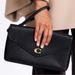 Coach Bags | Nwt Coach Wyn Leather Clutch | Color: Black/Gold | Size: Os