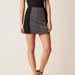 Free People Skirts | Free People Women’s Color Block Black And Gray Mini Skirt | Color: Black/Gray | Size: 8