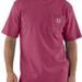 Carhartt Shirts | Carhartt Pocket T Shirt Loose Fit Beet Red Heather Sz | Color: Red | Size: Various